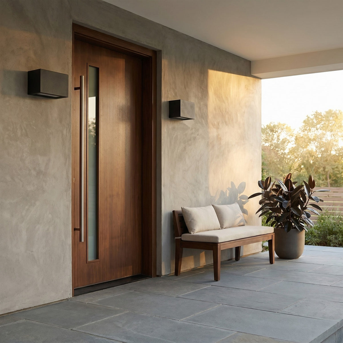 Kukei StoneStrong Small Wall Lantern