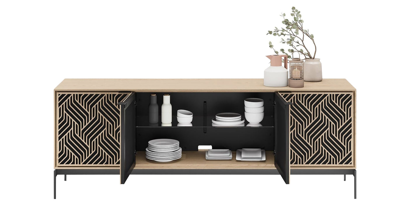 Elements 8709 | Media + Storage Console