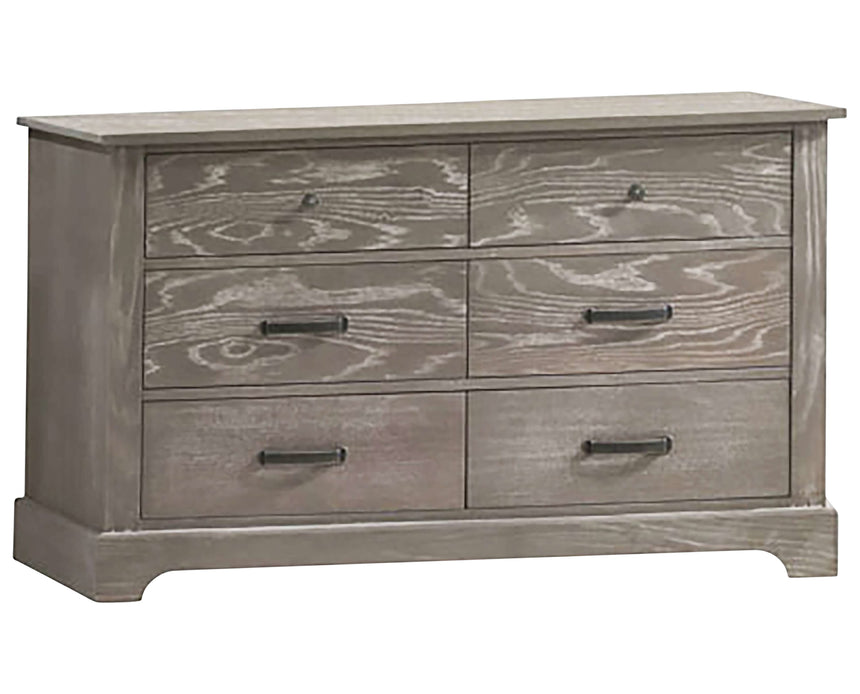 Owl Brushed Oak | Emerson Double Dresser | Valley Ridge Furniture