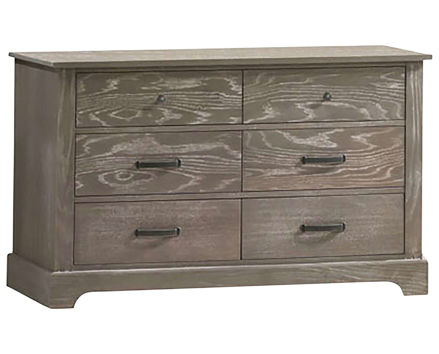 Sugar Cane Brushed Oak | Emerson Double Dresser | Valley Ridge Furniture
