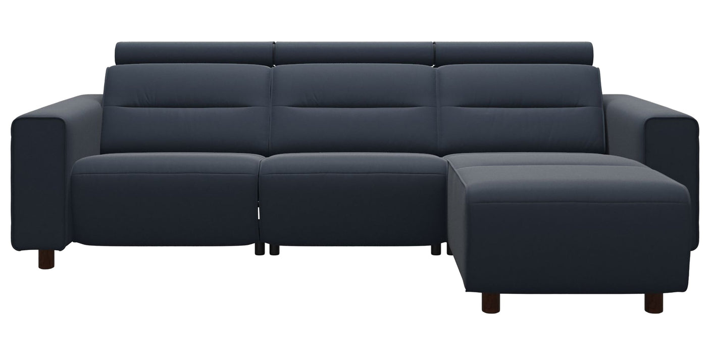 Emily Wide Arm | 3-Seater Sofa with 2 Power Seats and 1 Long Seat