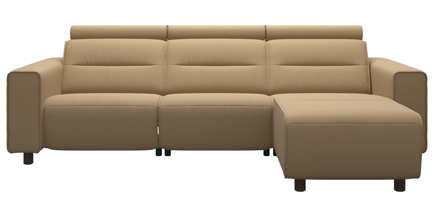 Emily Wide Arm | 3-Seater Sofa with 2 Power Seats and 1 Long Seat