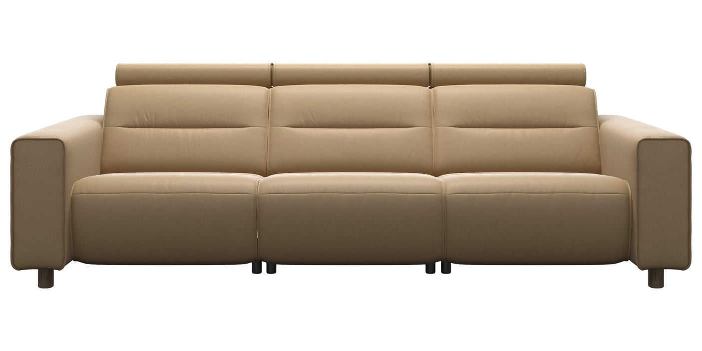 Emily Wide Arm | 3-Seater Sofa with 2 Power Seats