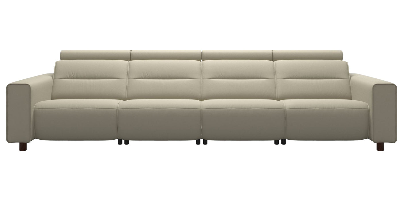 Emily Wide Arm | 4-Seater Sofa with 2 Power Seats