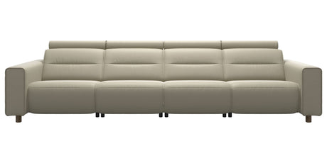 Emily Wide Arm | 4-Seater Sofa with 2 Power Seats