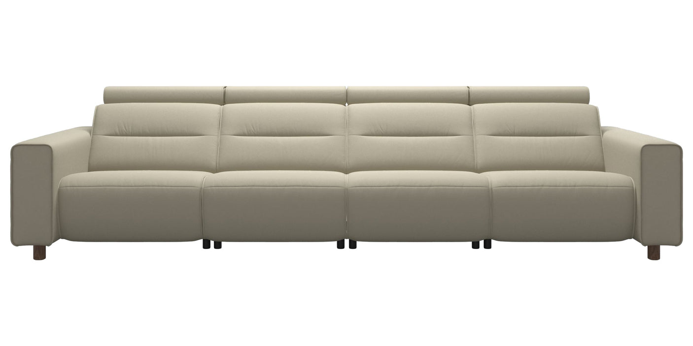 Emily Wide Arm | 4-Seater Sofa with 2 Power Seats