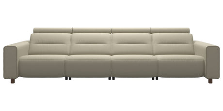 Emily Wide Arm | 4-Seater Sofa with 2 Power Seats
