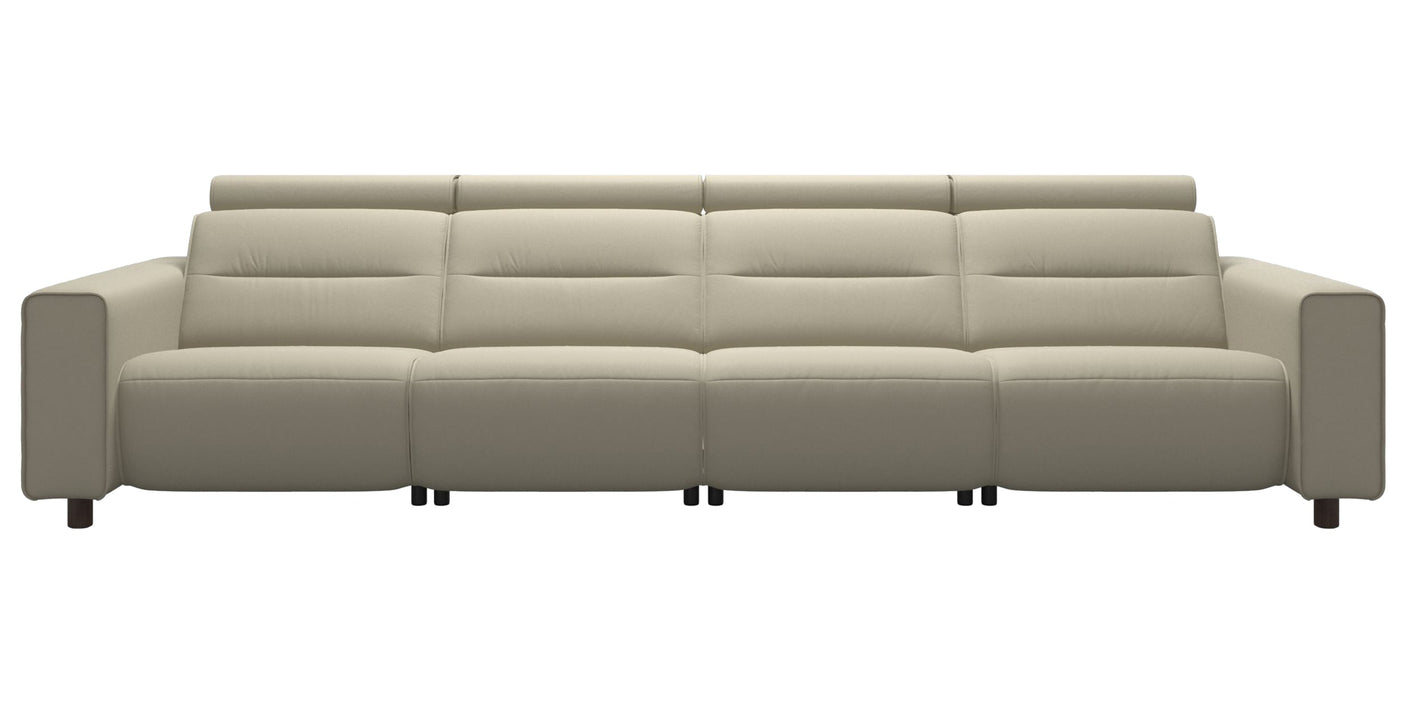 Emily Wide Arm | 4-Seater Sofa with 2 Power Seats