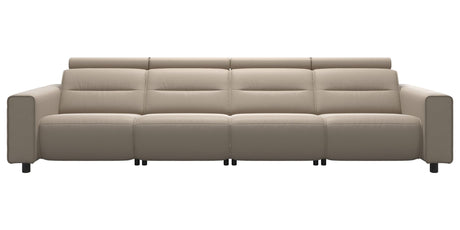 Emily Wide Arm | 4-Seater Sofa with 2 Power Seats