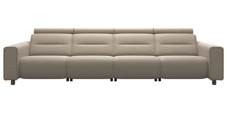 Emily Wide Arm | 4-Seater Sofa with 2 Power Seats