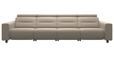 Emily Wide Arm | 4-Seater Sofa with 2 Power Seats