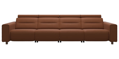 Emily Wide Arm | 4-Seater Sofa with 2 Power Seats