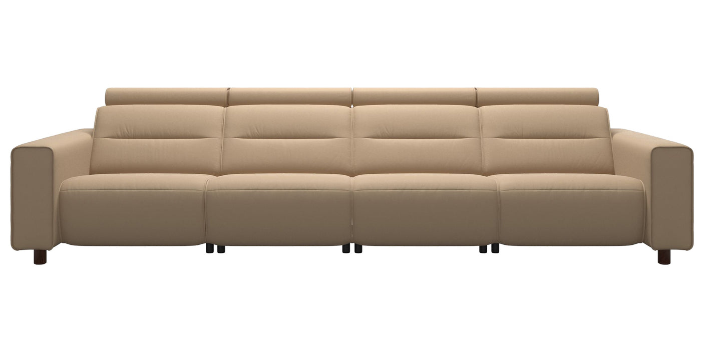 Emily Wide Arm | 4-Seater Sofa with 2 Power Seats