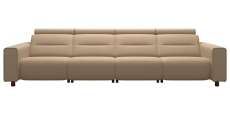 Emily Wide Arm | 4-Seater Sofa with 2 Power Seats