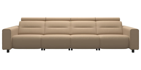 Emily Wide Arm | 4-Seater Sofa with 2 Power Seats