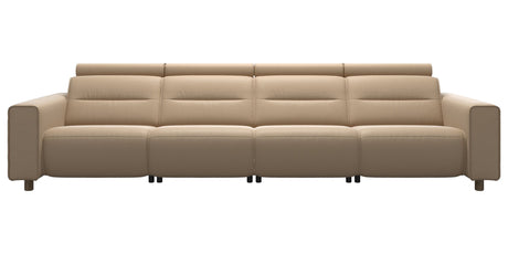 Emily Wide Arm | 4-Seater Sofa with 2 Power Seats