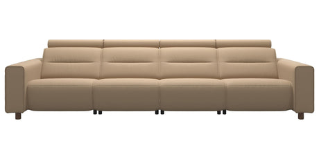 Emily Wide Arm | 4-Seater Sofa with 2 Power Seats