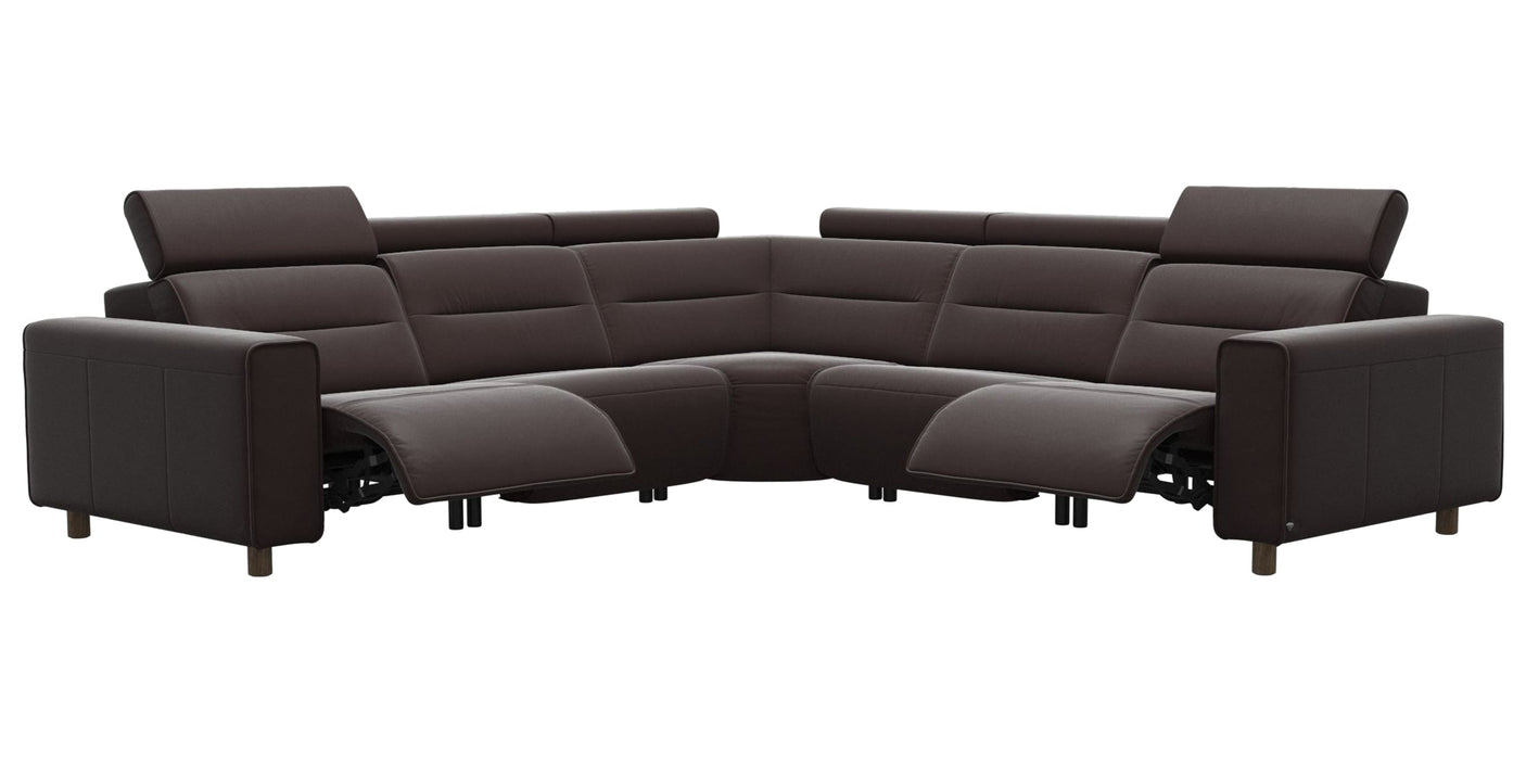 Emily Wide Arm | C22 Corner Sofa with 2 Power Seats