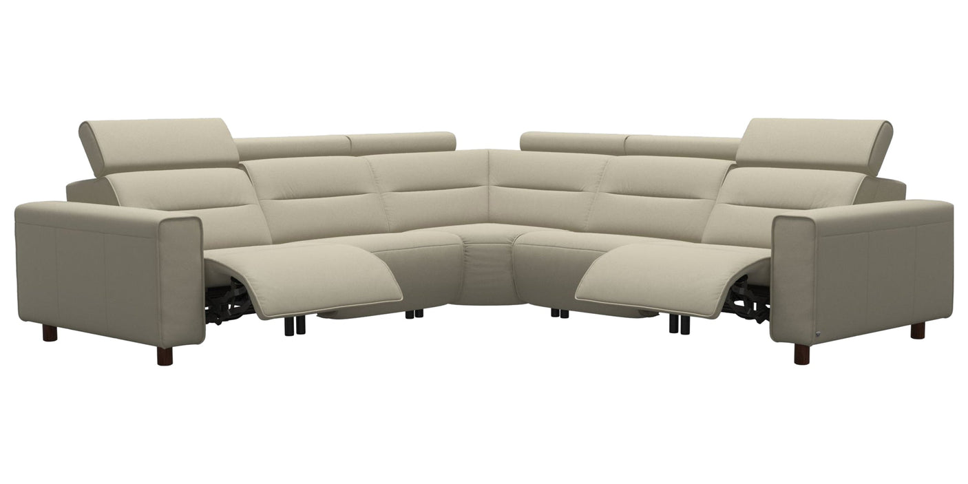 Emily Wide Arm | C22 Corner Sofa with 2 Power Seats