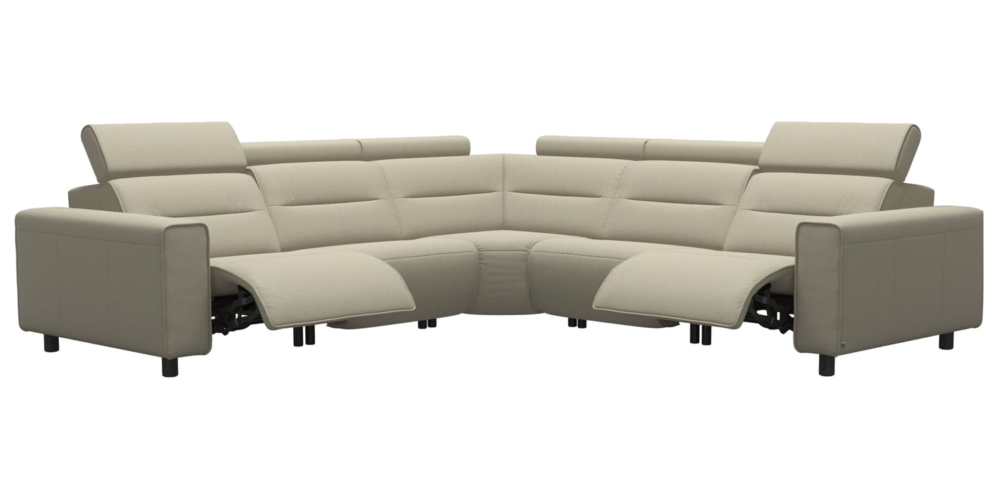 Emily Wide Arm | C22 Corner Sofa with 2 Power Seats