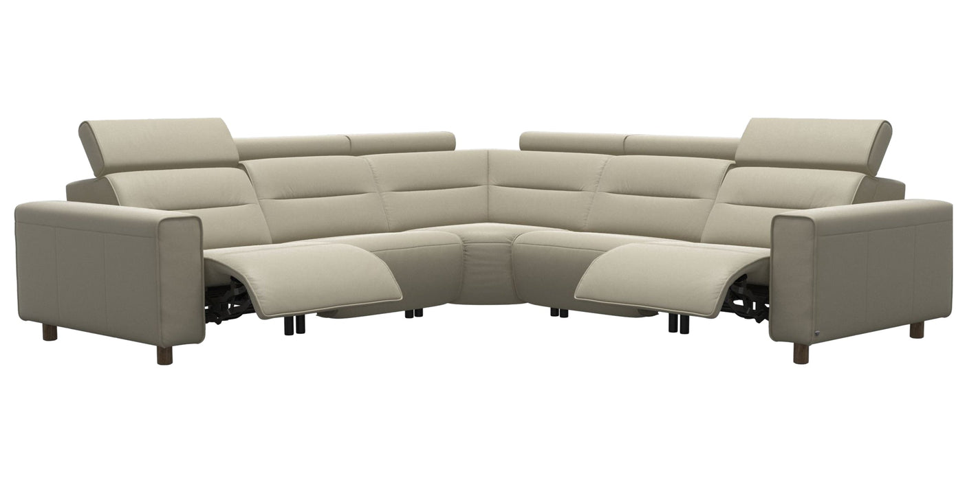 Emily Wide Arm | C22 Corner Sofa with 2 Power Seats