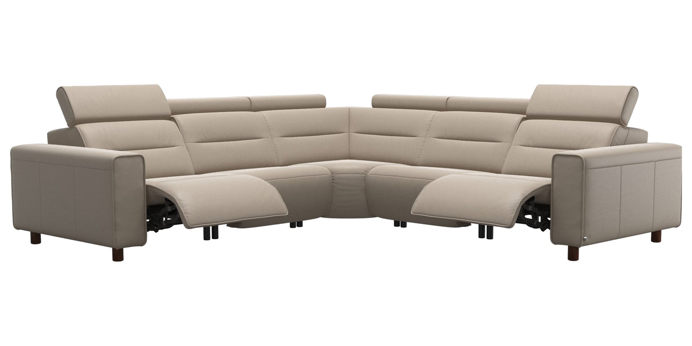 Emily Wide Arm | C22 Corner Sofa with 2 Power Seats