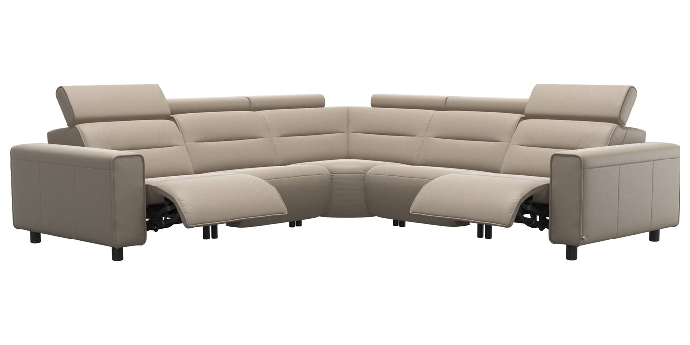 Emily Wide Arm | C22 Corner Sofa with 2 Power Seats