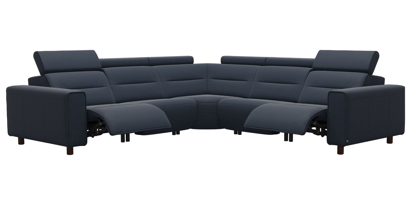 Emily Wide Arm | C22 Corner Sofa with 2 Power Seats