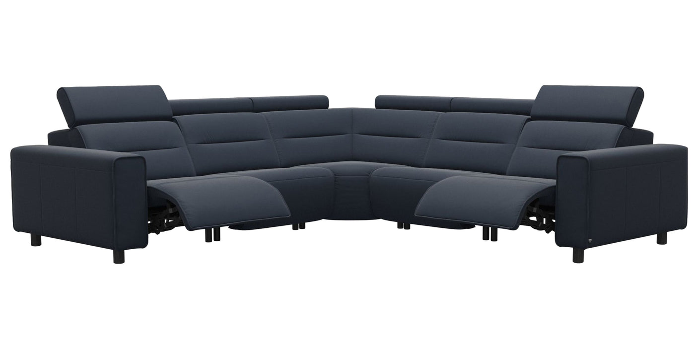 Emily Wide Arm | C22 Corner Sofa with 2 Power Seats