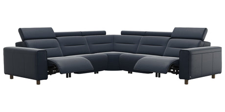 Emily Wide Arm | C22 Corner Sofa with 2 Power Seats