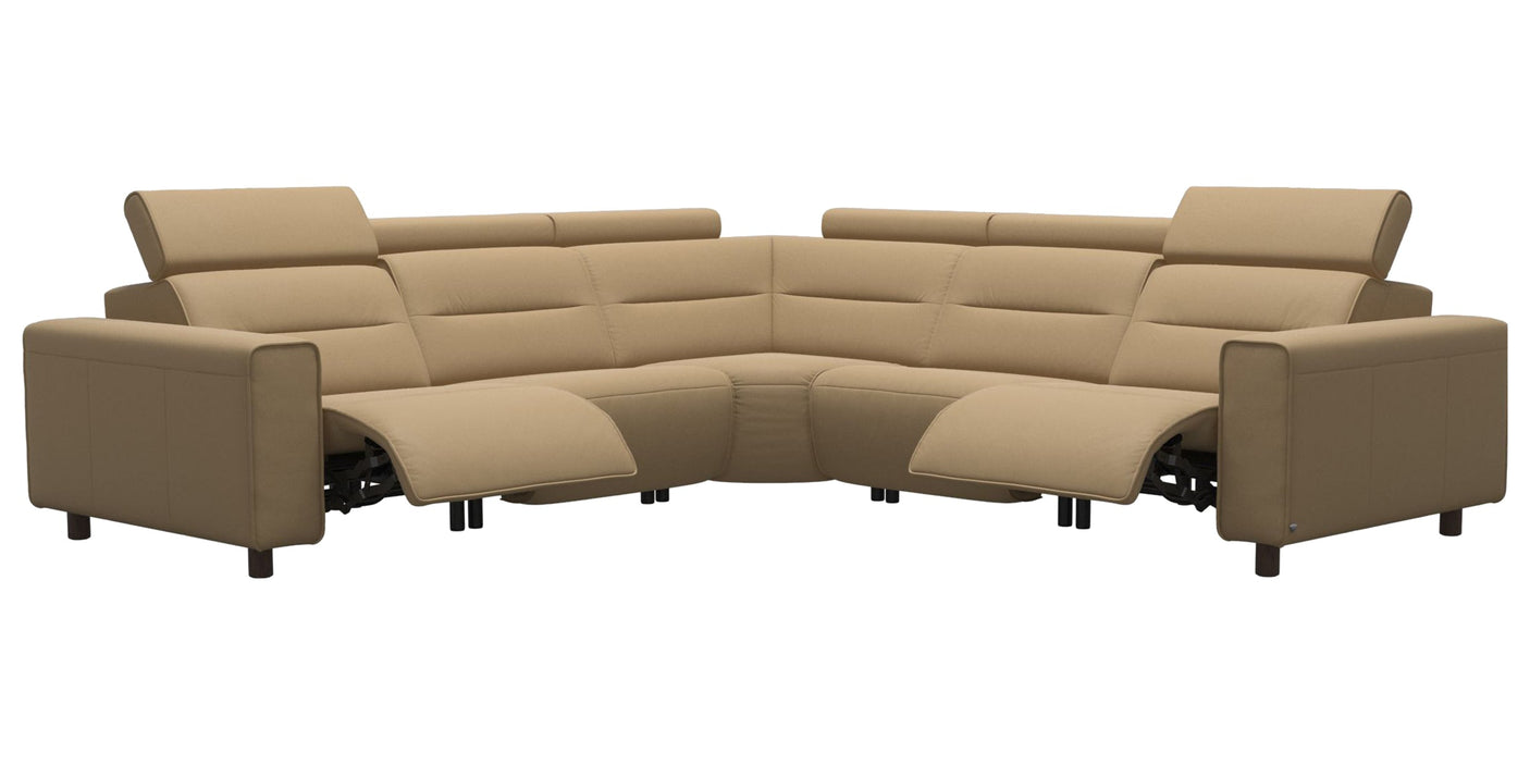 Emily Wide Arm | C22 Corner Sofa with 2 Power Seats