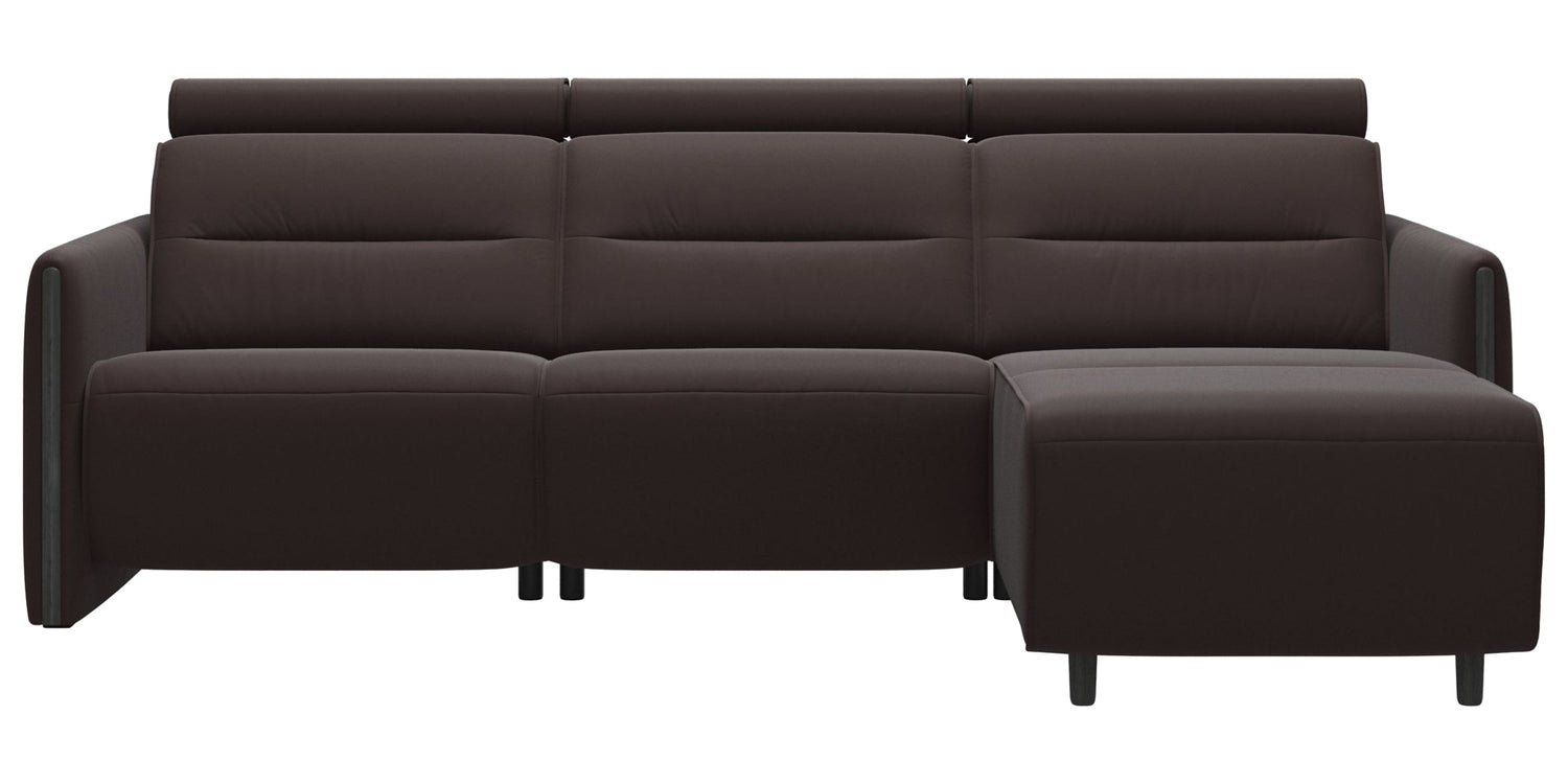 Emily Wood | 2-Seater Sofa with 1 Power Seat and 1 Long Seat