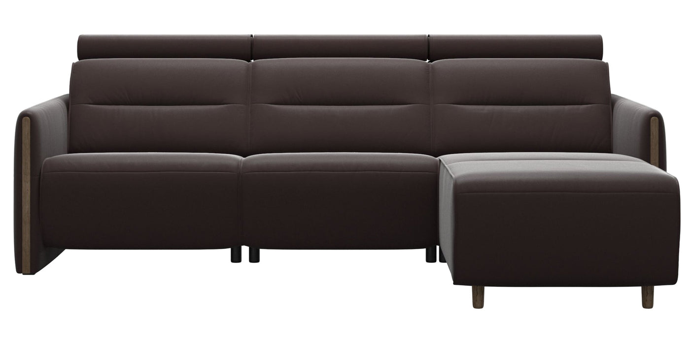 Emily Wood | 2-Seater Sofa with 1 Power Seat and 1 Long Seat