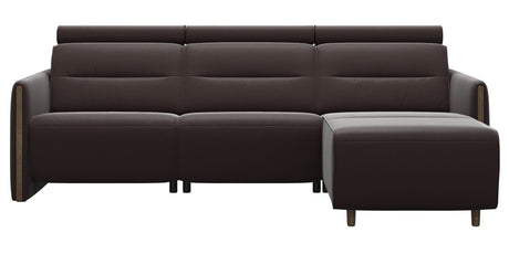 Emily Wood | 2-Seater Sofa with 1 Power Seat and 1 Long Seat
