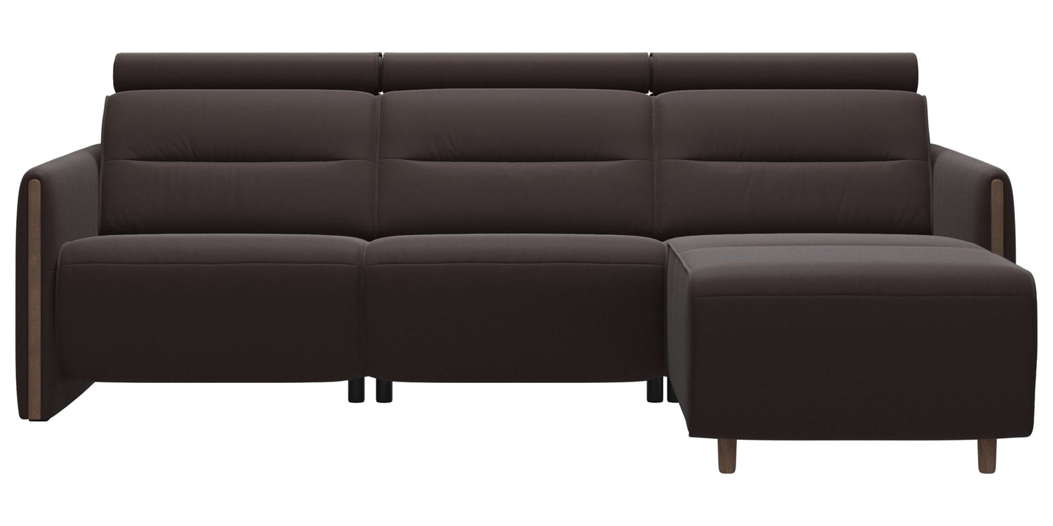 Emily Wood | 2-Seater Sofa with 1 Power Seat and 1 Long Seat