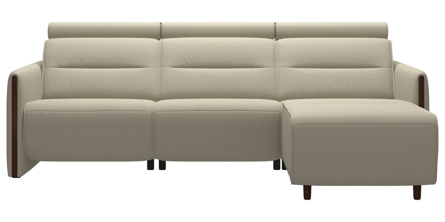 Emily Wood | 2-Seater Sofa with 1 Power Seat and 1 Long Seat