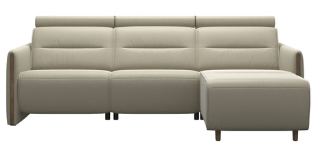 Emily Wood | 2-Seater Sofa with 1 Power Seat and 1 Long Seat