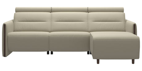 Emily Wood | 2-Seater Sofa with 1 Power Seat and 1 Long Seat