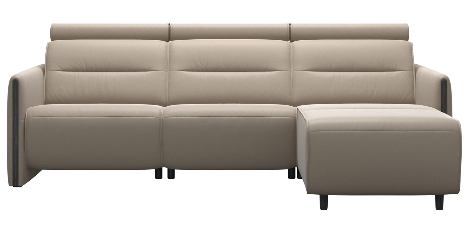 Emily Wood | 2-Seater Sofa with 1 Power Seat and 1 Long Seat