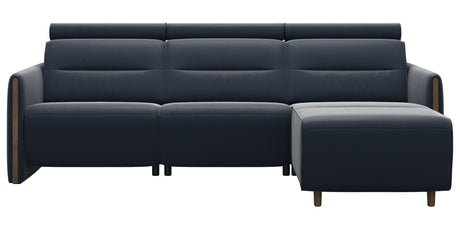 Emily Wood | 2-Seater Sofa with 1 Power Seat and 1 Long Seat
