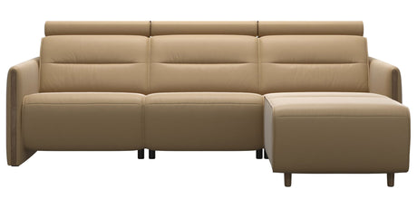 Emily Wood | 2-Seater Sofa with 1 Power Seat and 1 Long Seat