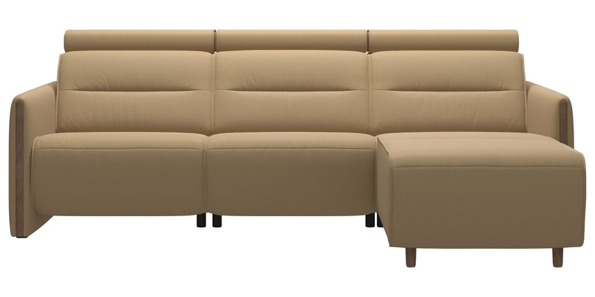 Emily Wood | 2-Seater Sofa with 1 Power Seat and 1 Long Seat