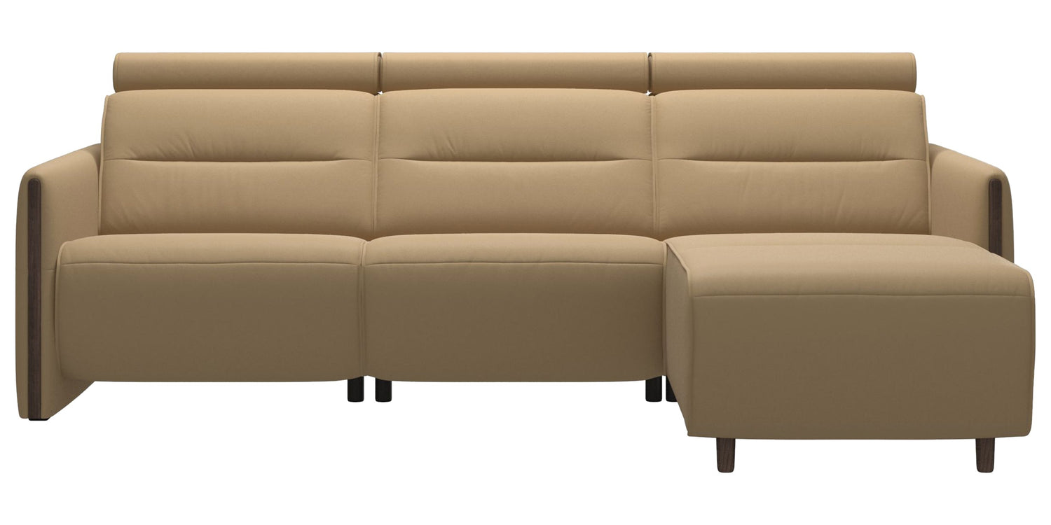 Emily Wood | 2-Seater Sofa with 1 Power Seat and 1 Long Seat