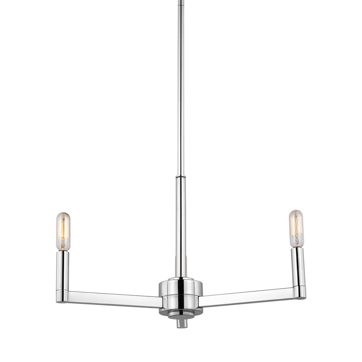Three Light Chandelier — 10.50", 60 W
