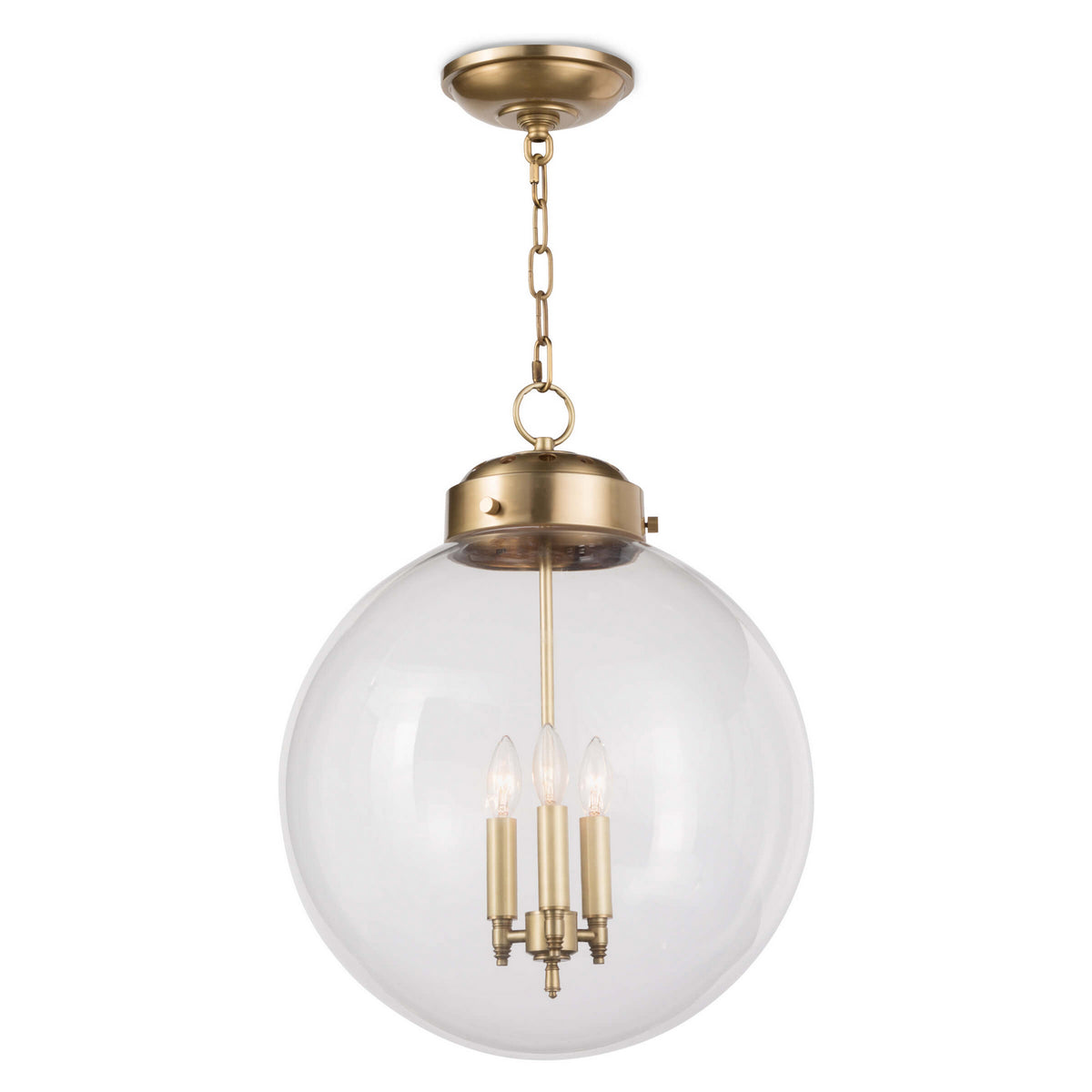 Globe Three Light Pendant