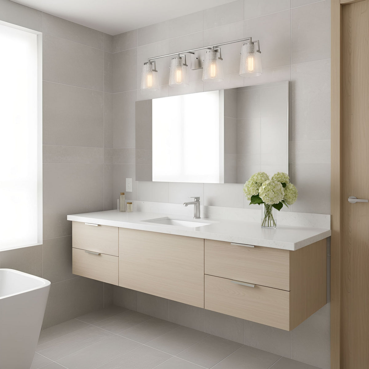 Crofton Four Light Vanity