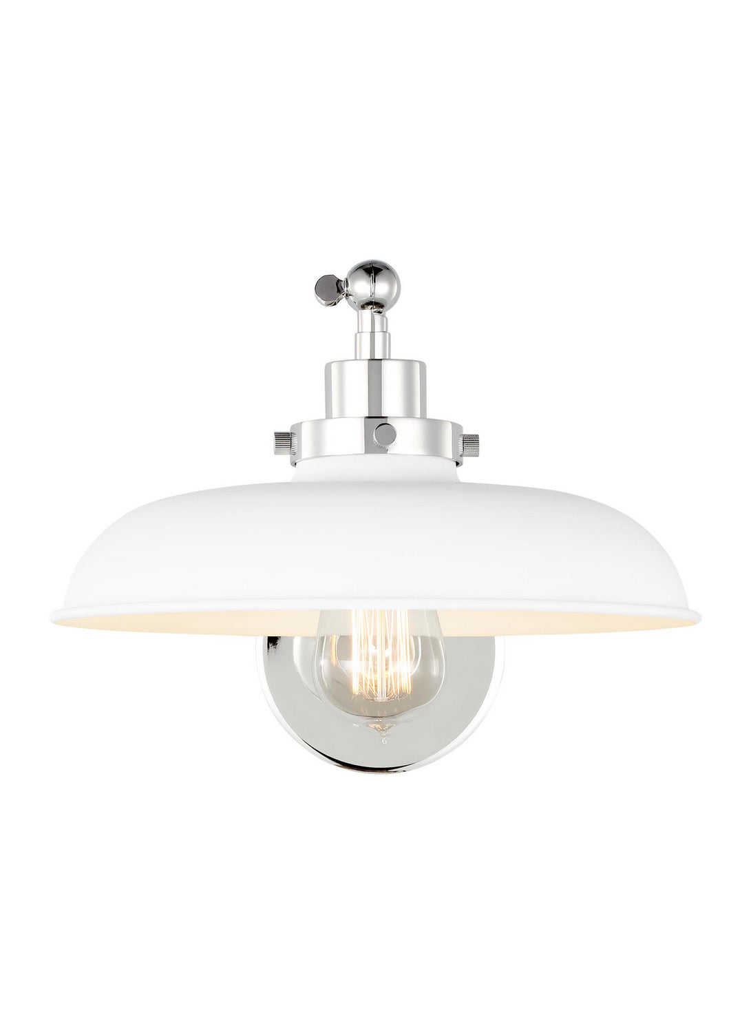 Wellfleet One-Arm Wide Sconce