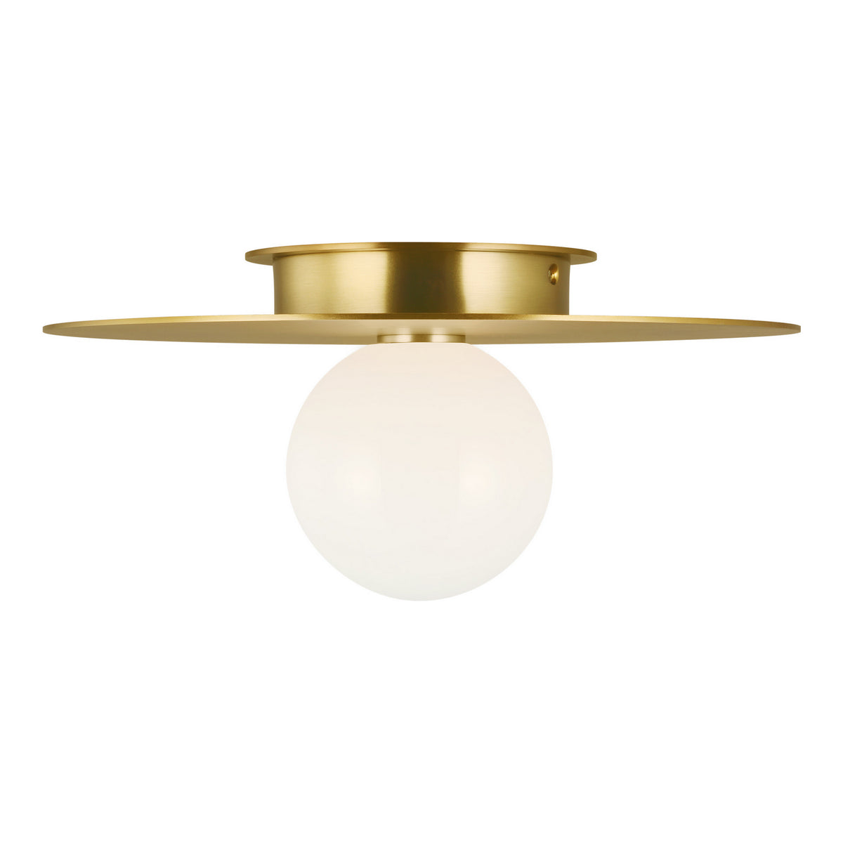 One Light Flush Mount — 6.38"