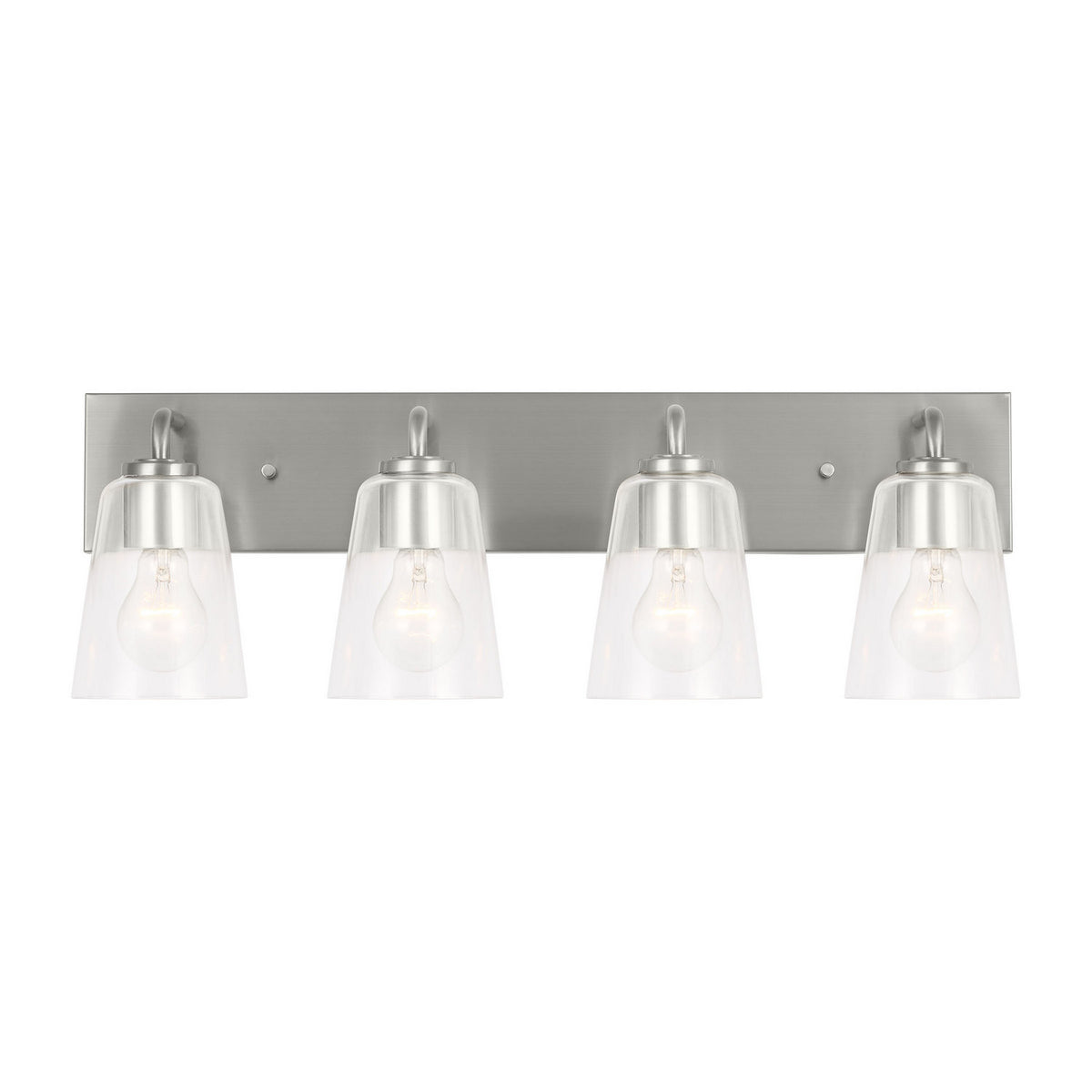 Miles Four Light Bath — Clear
