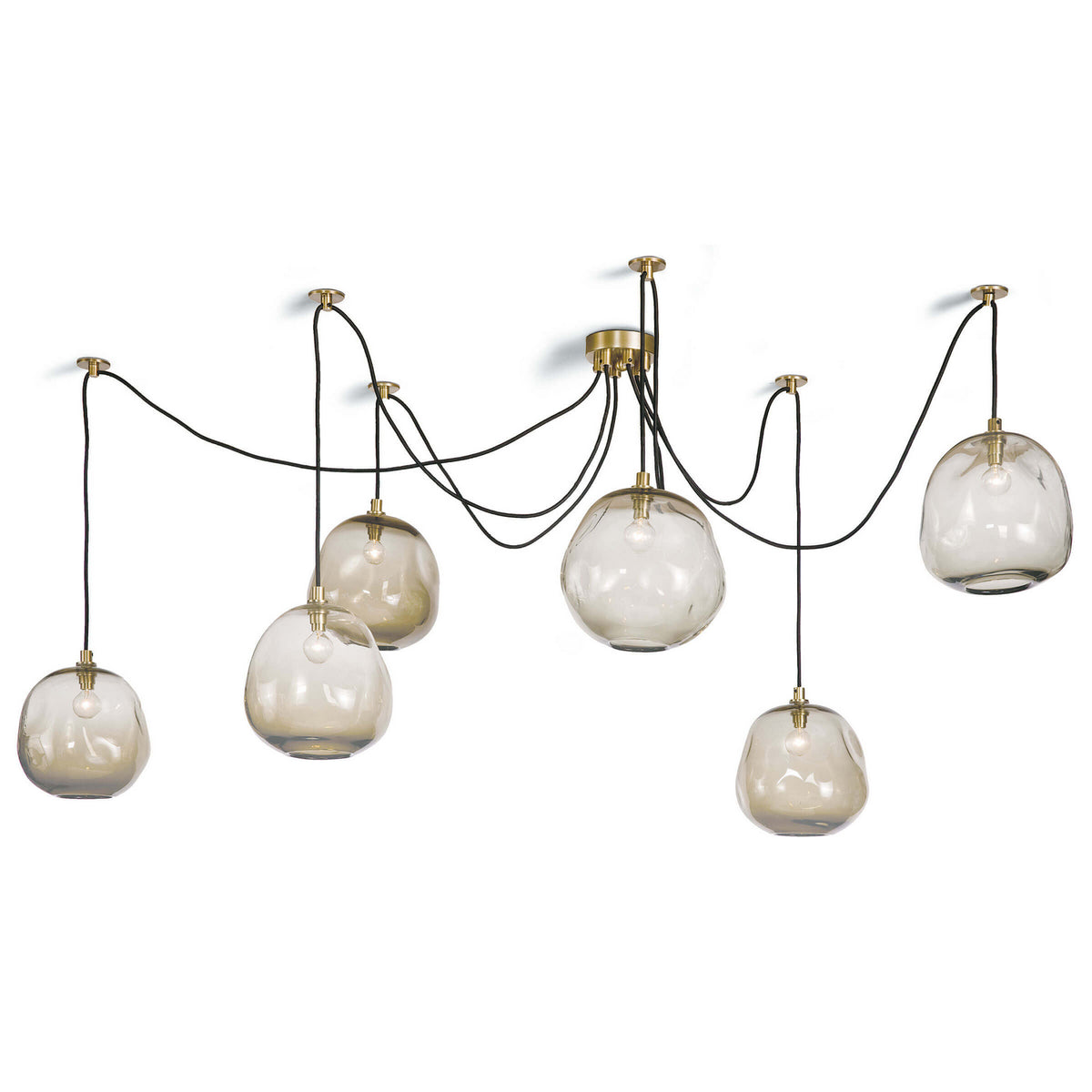 Molten Six Light Chandelier — 43.50"
